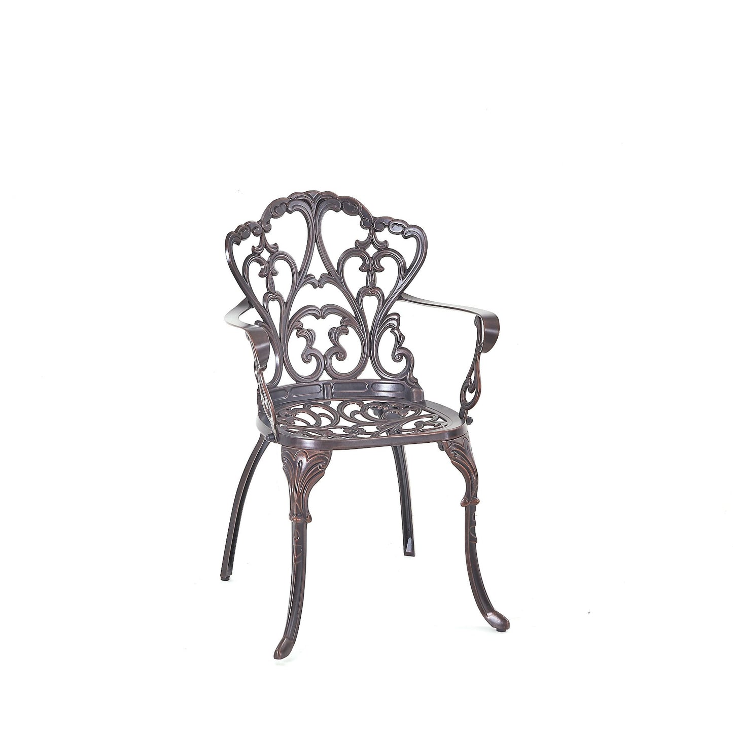 Laila 78 cm Masa Takımı - Antik Bakır Siyah